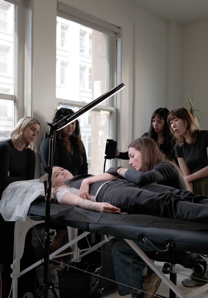 Sasha — professional tattoo artist and instructor